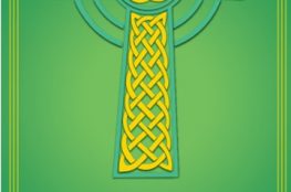 Cross with title, St Patrick's Testimony